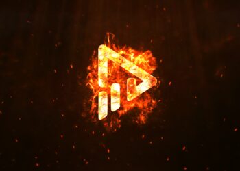 VideoHive Fire Logo Reveal 42854260