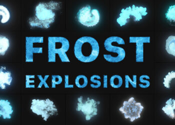 VideoHive Frost Explosions for DaVinci Resolve 42487865