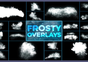VideoHive Frosty Winter Overlays for After Effects 42901271