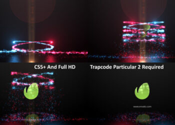 VideoHive Glowing Particle Logo Reveal 6 10482935