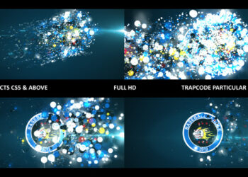 VideoHive Glowing Particle Logo Reveal 9 12725483