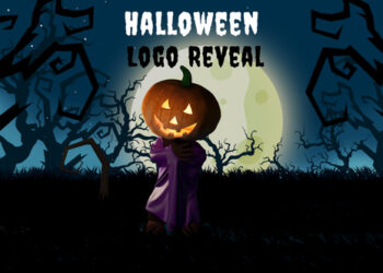 VideoHive Halloween Logo Reveal 40420799