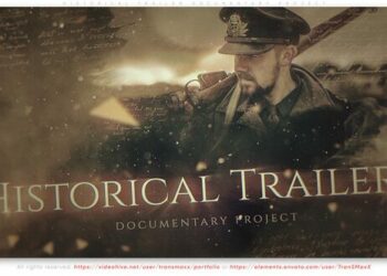 VideoHive Historical Trailer Documentary Project 41424460