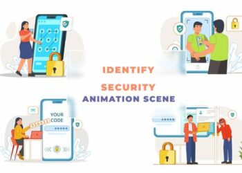 VideoHive Identify Security Animation Scene 42926372
