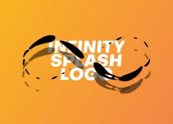 VideoHive Infinity Liquid Splash Logo Reveal 41434175