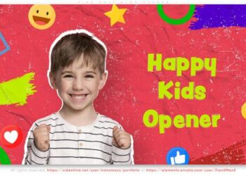 VideoHive Kids Only Blog Opener 42800031