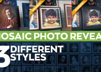 VideoHive Mosaic Photo Reveal Pack 38299257