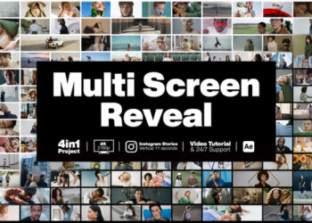 VideoHive Multi Screen Reveal 35018770