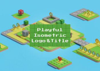 VideoHive Playful Isometric Logo and Title 40287387