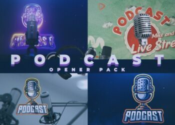 VideoHive Podcast Opener Pack 32706932