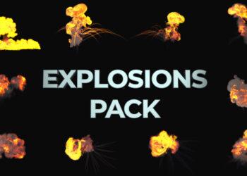 VideoHive Realistic Explosions Pack for DaVinci Resolve 41998520
