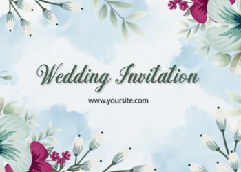 VideoHive Romantic Wedding Invitation 40128072