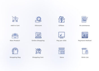 VideoHive Shopping - User Interface Icons 40110066