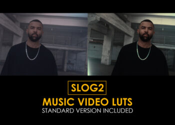 VideoHive Slog2 Music Video and Standard LUTs 41884979