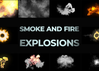 VideoHive Smoke And Fire Explosions And Transitions for DaVinci Resolve 41954087