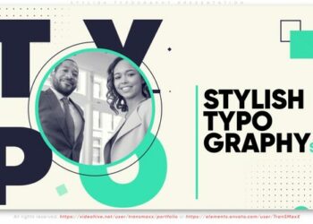 VideoHive Stylish Typography Presentation 40233364