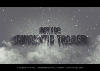 VideoHive The Horror Cinematic Trailer MOGRT 42981358