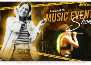 VideoHive Urban DJ Music Event Show 40185010