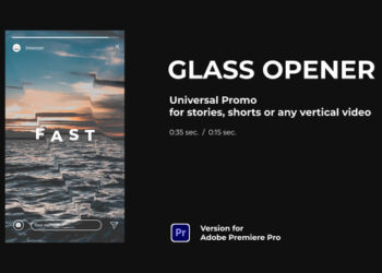 VideoHive Vertical Glass Opener for Stories 40241024