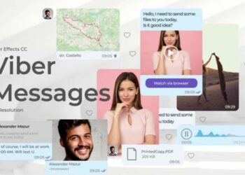 VideoHive Viber messages 41494729