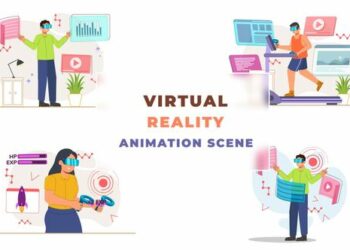 VideoHive Virtual Reality Animation Scene 42855486