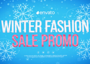 VideoHive Winter Fashion Sale Promo 40186927