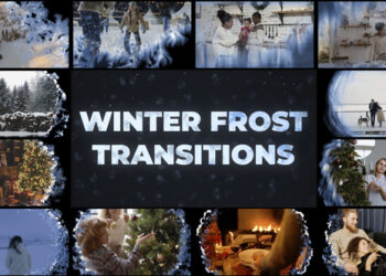 VideoHive Winter Frost Transitions for DaVinci Resolve 42799035