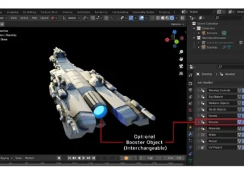 Blendermarket – Starship Generator v1.1.0