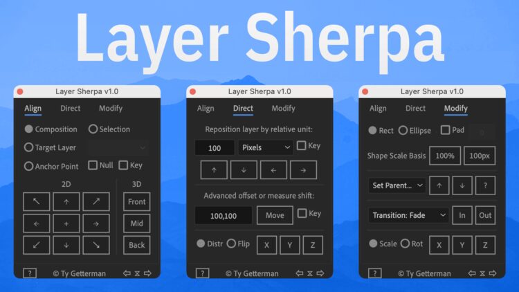 Aescripts Layer Sherpa v1.0 (WIN+MAC)