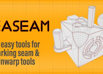 Blender Market - Easeam - An Easy And Quick Way To Marking Seam (Uv Unwrap Tools) V0.0.5