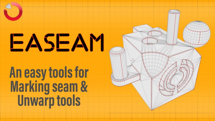 Blender Market - Easeam - An Easy And Quick Way To Marking Seam (Uv Unwrap Tools) V0.0.5
