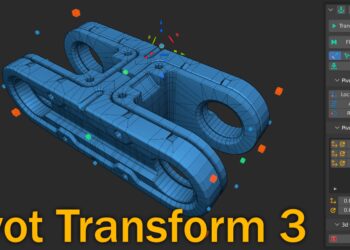 Blender Market - Pivot Transform 3 + Gizmo 3d Cursor V3.0
