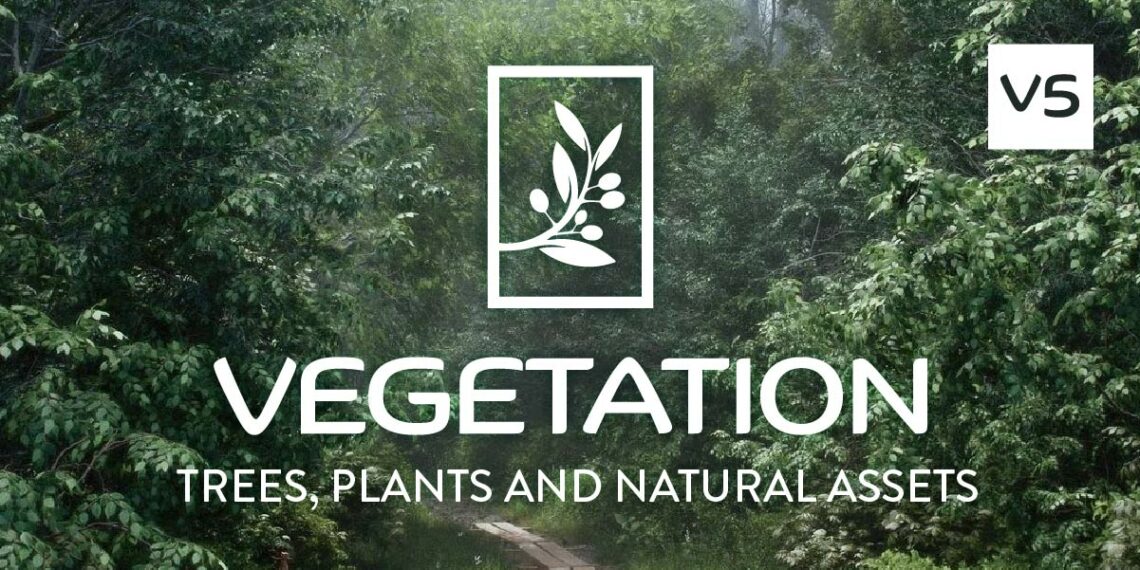 Blender Market - Tree Vegetation - Tree And Plant Animation Library ...