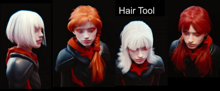 Gumroad - Hair Tool for Blender