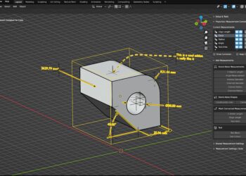 Gumroad - Measurable [Blender Addon]