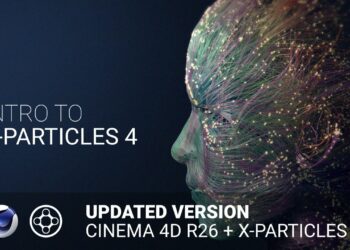 Intro to X-Particles 4: Creating Abstract Images in Cinema 4D R26 By Davide Frusteri