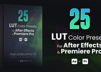 VideoHive 25 LUTs pack for After Effects and Premiere Pro 42782626