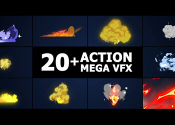 VideoHive Action Mega VFX Pack | Premiere Pro MOGRT 43407377