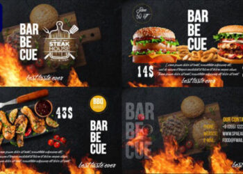 VideoHive Barbecue Food Promo 43311182