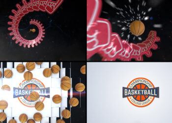 VideoHive Basketball Logo Reveal 4 42467132