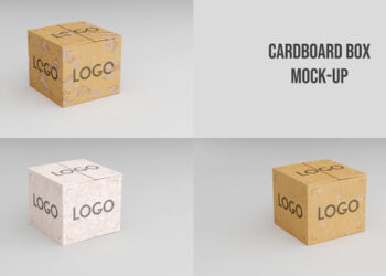 VideoHive Cardboard Box Mock-up 42508461