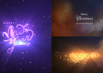 VideoHive Christmas And New Year Logo Reveal 42330924