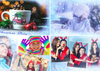 VideoHive Christmas Photo Stories 42335963