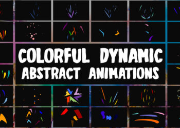 VideoHive Colorful Dynamic Abstract Animations for After Effects 43411975