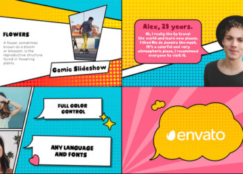 VideoHive Comic Slideshow for After Effects 43395956