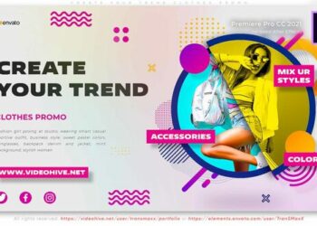VideoHive Create Your Trend Clothes Promo 43246525