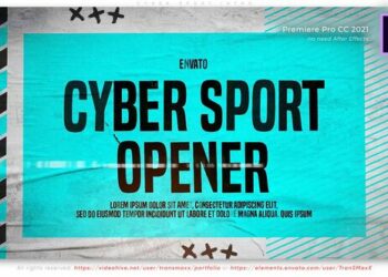 VideoHive Cyber Sport Intro 43225668