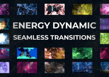 VideoHive Energy Dynamic Seamless Transitions for After Effects 43382565