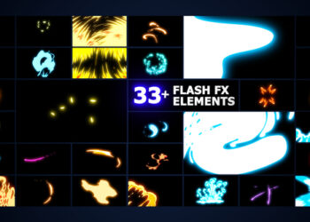 VideoHive Flash FX Elements Pack | Premiere Pro MOGRT 43419301