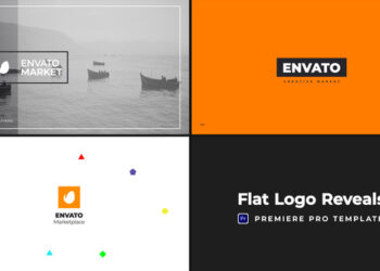 VideoHive Flat Logo Reveals | Premiere Pro 43162885